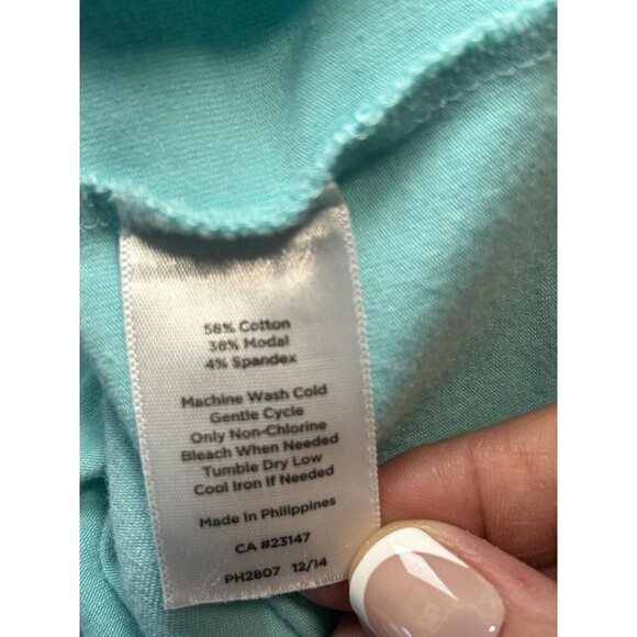 TALBOTS Striped Maxi Tank Dress with Drawstring Waist Size Medium - Picture 6 of 8